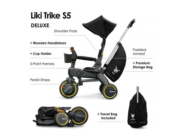 BB婴儿礼物 - Doona liki-trike S5 可折叠高级三轮车 - liki-trike Photo