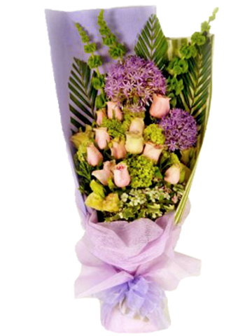 Florist Flower Bouquet - Diana roses Bouquet - L06891 Photo