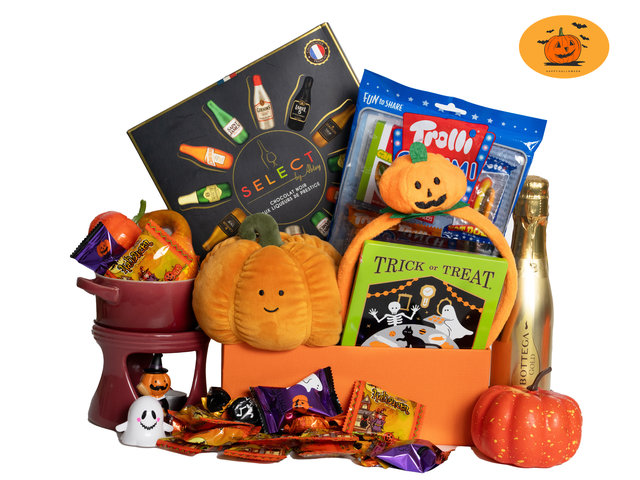 Wine n Food Hamper - 2024 HELLOWEEN GIFT SET HW01 - HR1009A3 Photo